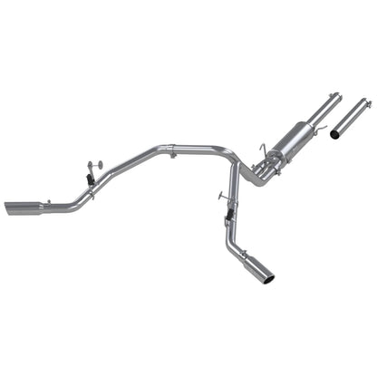MBRP 3in. D&S Cat-Back Dual Split Side Exit Ram 1500 04-05 (S5114AL)
