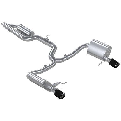 MBRP 3in Cat-Back 2.5in Dual Split Exit | VW Golf Alltrack/ SportWagen (17-19) (S46183CF)