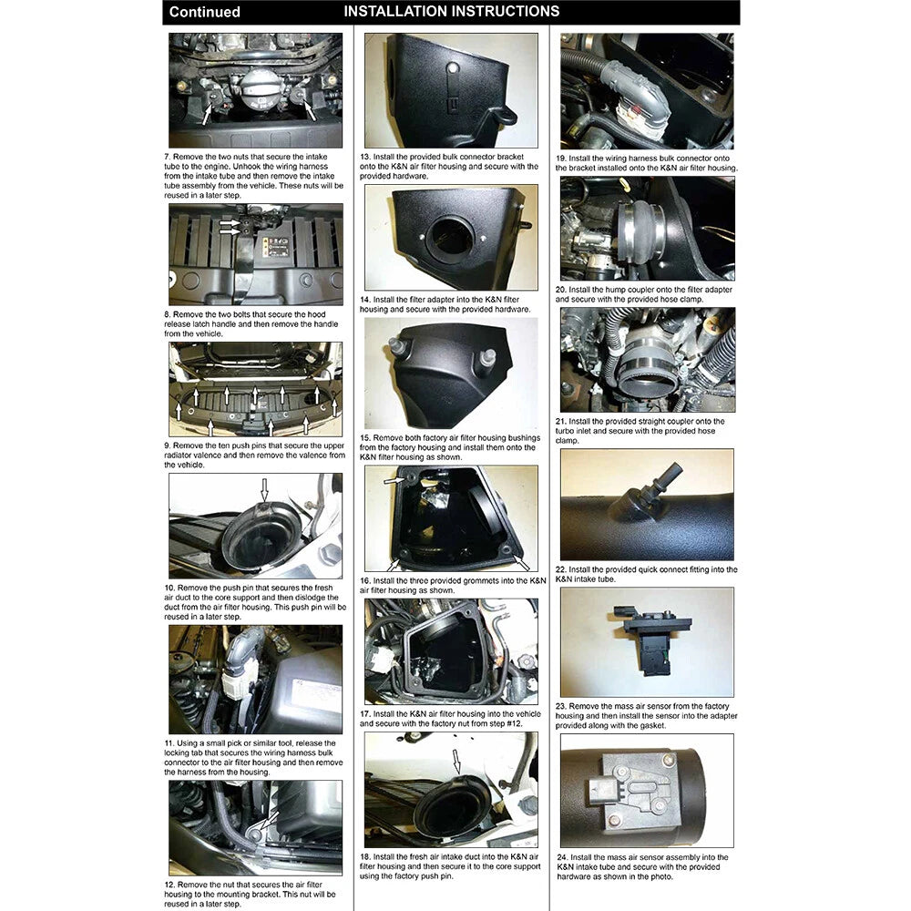 K&N 19-20 Chevrolet 1500 2.7L L4 F/I AirCharger Performance Intake System | Chevrolet 1500 (19-20) (63-3113)
