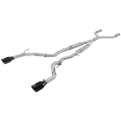 aFe Takeda 2.5in SS Cat-Back Exhaust | Infiniti Q50 (16-24) (49-36132NM-C)
