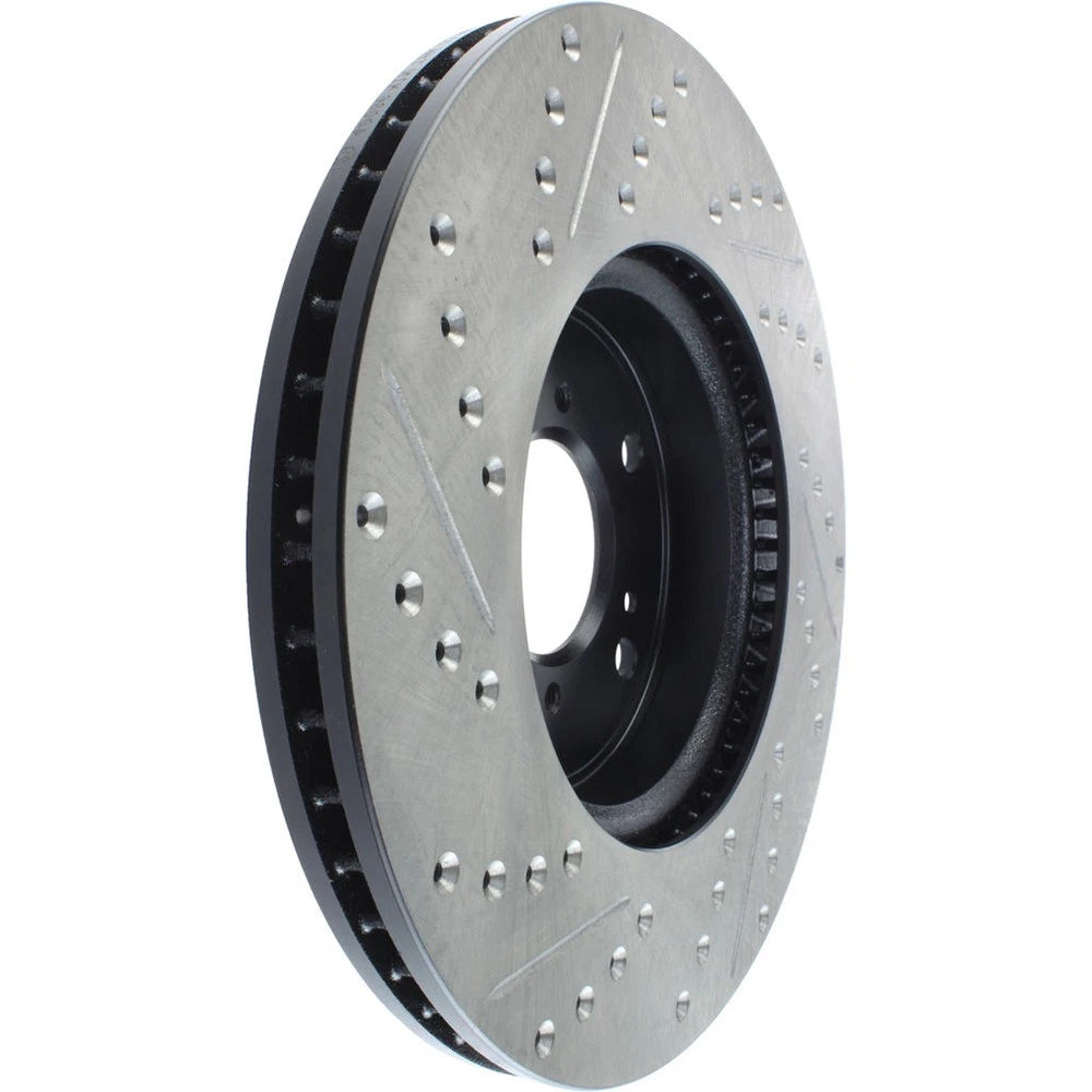 StopTech 127.40086L Front Left Drilled Disc Brake Rotor for 2013-20 Honda Accord