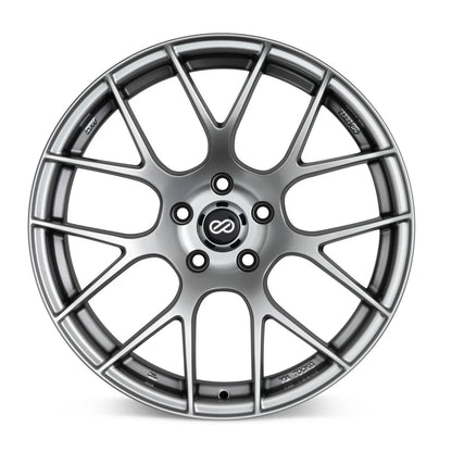 Enkei Raijin Hyper Silver | 18x8" +42mm | 5x120mm Wheel
