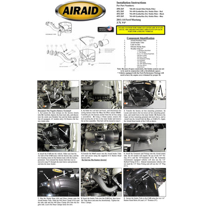 Airaid MXP Intake System | Ford Mustang 3.7L V6 (11-14) (451-265)