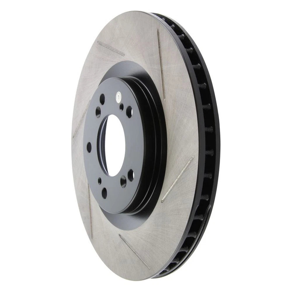 StopTech 126.40048CSL Front Left Slotted Disc Brake Rotor for 00-09 Honda S2000