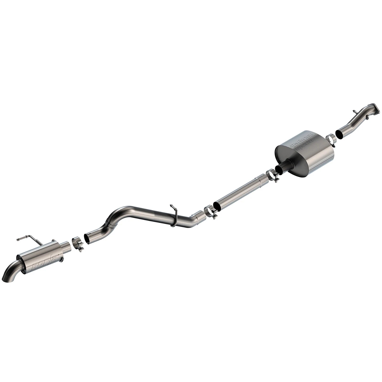 Borla 2.75" T-304 Stainless Steel Cat-Back Touring Exhaust | Ford Bronco (21-22) 2.7L / 4DR (140901)
