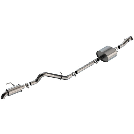 Borla 2.75" T-304 Stainless Steel Cat-Back Touring Exhaust | Ford Bronco (21-22) 2.7L / 4DR (140901)