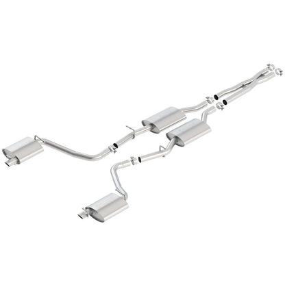 Borla Cat-Back Exhaust System - S-Type | 2015-2020 Dodge Challenger 3.6L (140649)