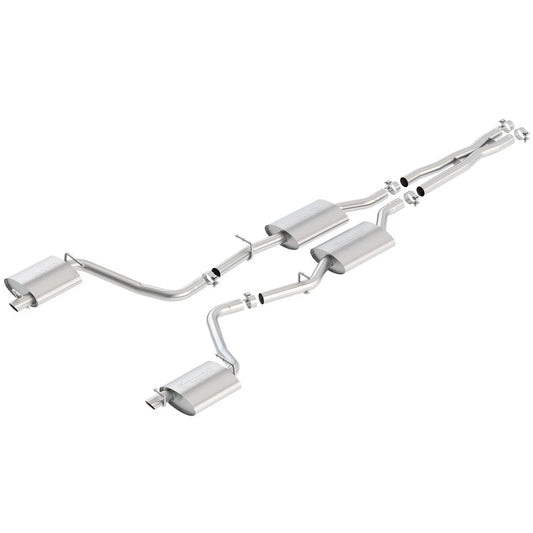 Borla Cat-Back Exhaust System - S-Type | 2015-2020 Dodge Challenger 3.6L (140649)