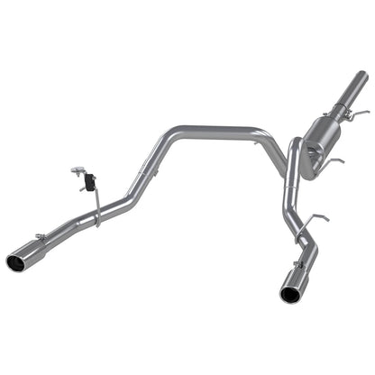 MBRP 3in T409 Dual Split Rear Exit Cat-Back | Chevy/GMC 1500 (14) (S5084409)