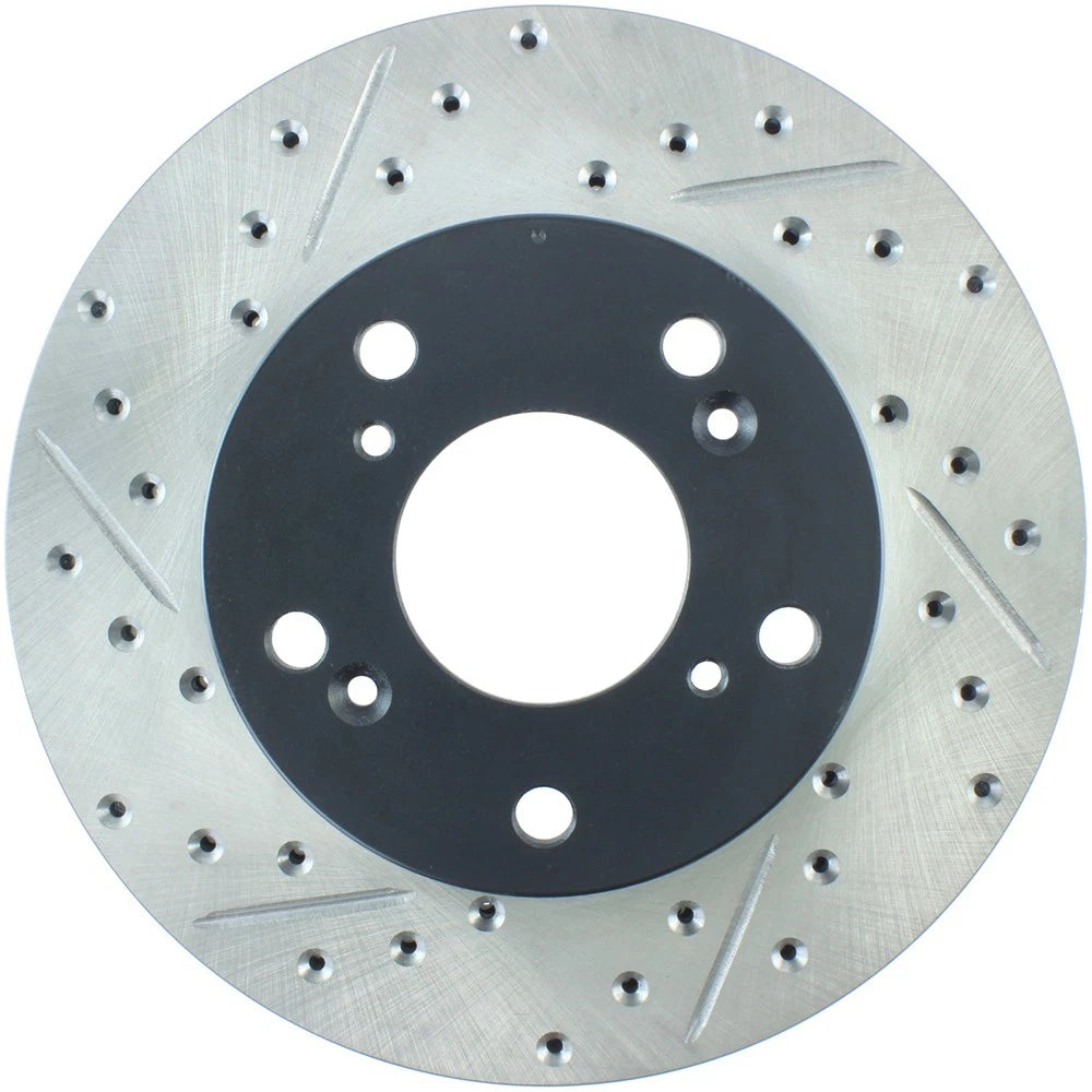 Stoptech Slotted And Drilled Brake Rotor | 2002-2006 Acura RSX (127.40056L)