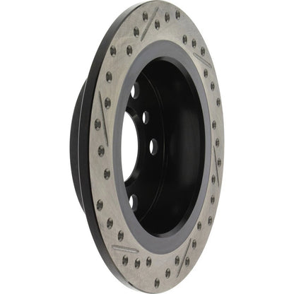 StopTech 127.34159L Rear Left Drilled Disc Brake Rotor for 2014-2019 Mini Cooper