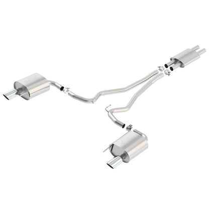 Borla Cat-Back Exhaust System - ATAK | 2015-2017 Ford Mustang Coupe 3.7L (140588)
