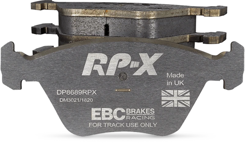 EBC Racing 2015+ Ford Mustang (6th Gen) 2.3L Turbo (GT Performance Package) RP-X Front Brake Pads
