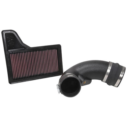 K&N 57-2605 Performance Cold Air Intake Kit for 2018-2021 Ford Mustang GT 5.0 V8