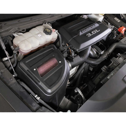 K&N 20-23 RAM 1500 V6 3.0L Diesel Performance Air Intake System | RAM 1500 V6 3.0L Diesel (63-1586)