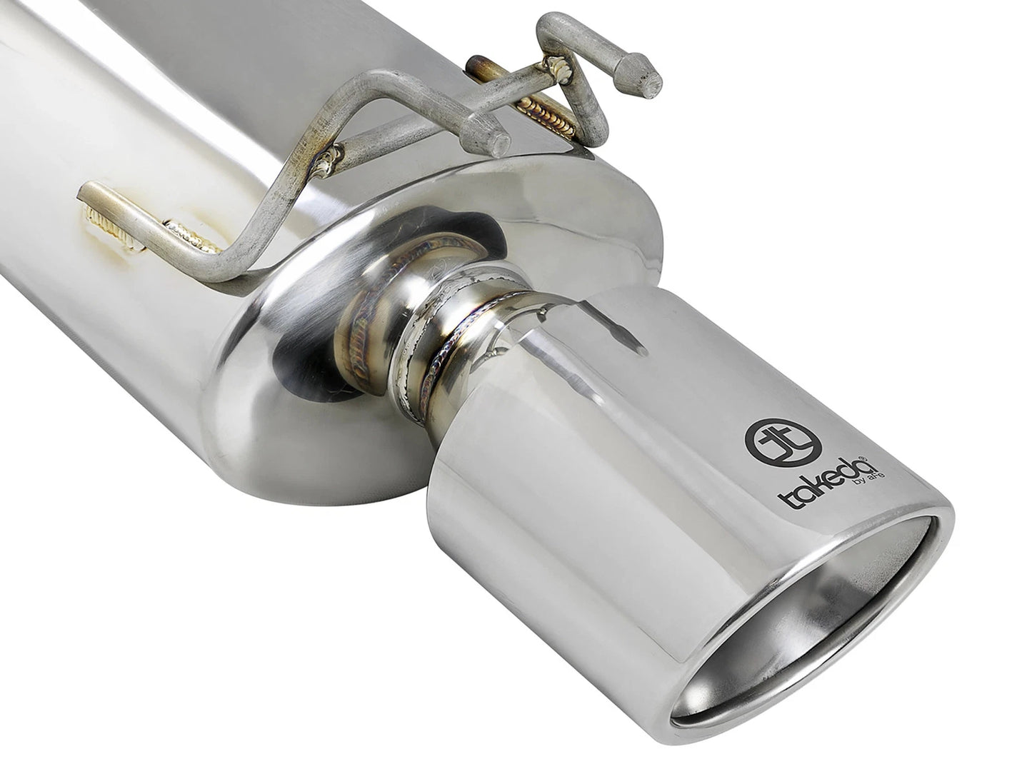 aFe Takeda 1-3/4-2-1/4in SS Axle-Back Exhaust | Honda Accord 13-16 2.4L (49-36604)