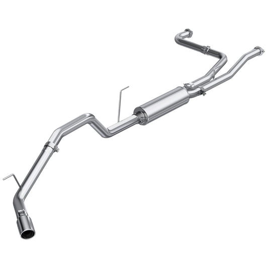MBRP 3in. Aluminum Cat-Back Exhaust Single Side Exit | Nissan Titan 5.6L EC/CC (07-09) (S5404AL)