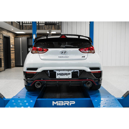 MBRP 3" Cat-Back Exhaust System | 2019-2021 Hyundai Veloster N (S47063CF/AL)
