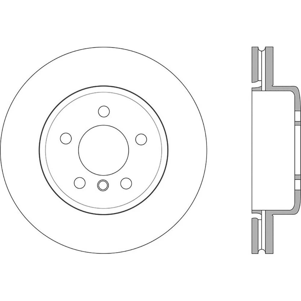 Stoptech Sport Rear Slotted Brake Rotor | 2014-2015 BMW 435i (126.34147SL)