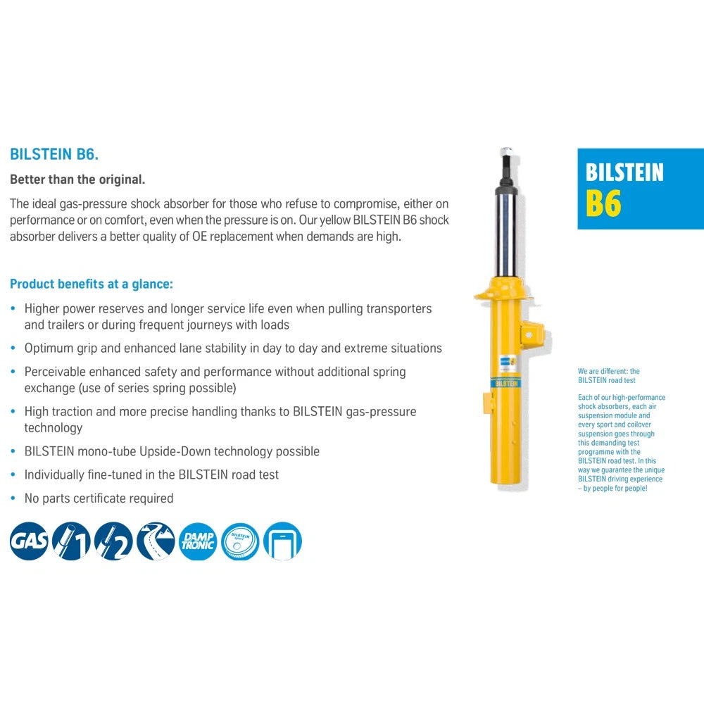 Bilstein B6 Suspension Strut Assembly for 2009-2015 Honda Pilot