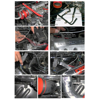 Injen Short Ram Intake | Honda Prelude (96-01) / Legend (91-96) / Odyssey (94-99) / CR-V (95-01) (IS1720BLK)
