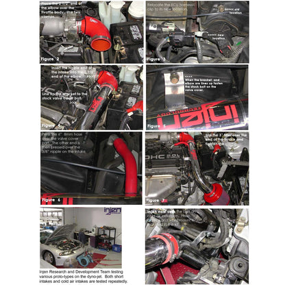Injen Polished Short Ram CAI | Mitsubishi Eclipse 2.0L Non-Turbo (95-99) (IS1880P)