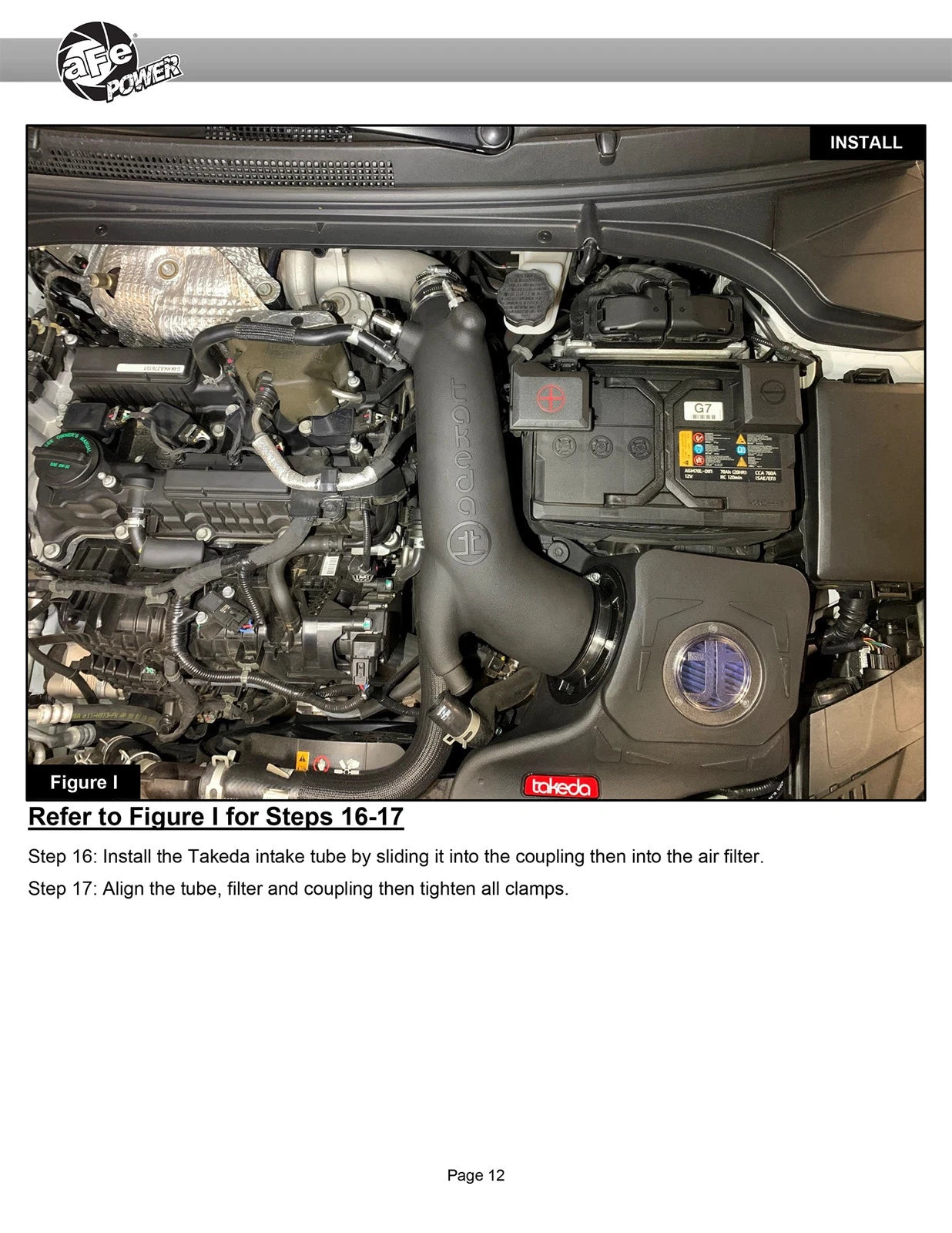 aFe Takeda Momentum Cold Air Intake w/ Pro DRY S Filter | Hyundai Veloster N (19-20) (56-70021D)