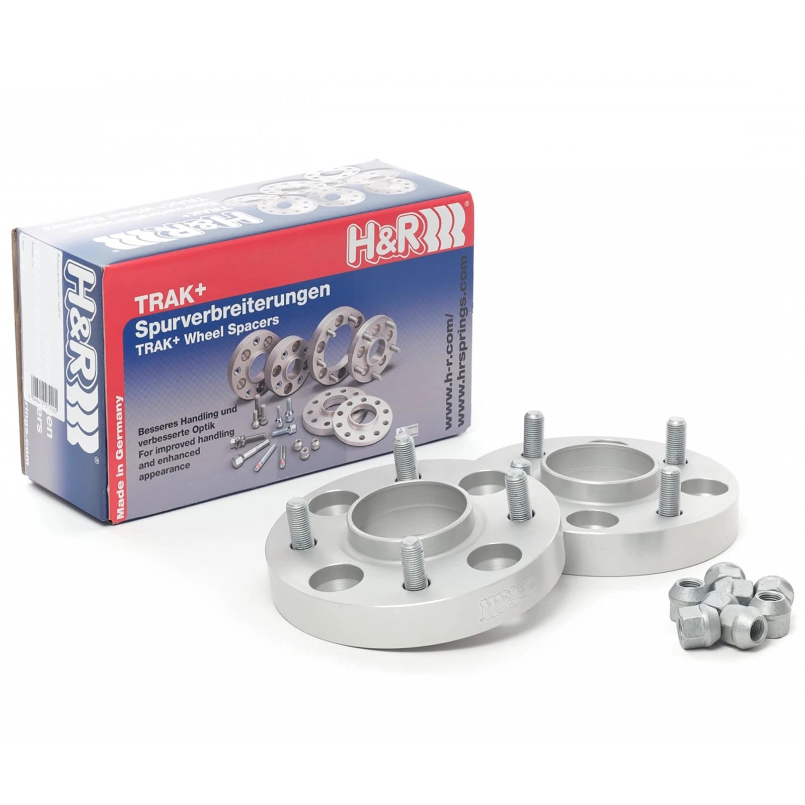 H&R 5024561 DRM 25 mm Wheel Spacers Kit Set Pair for 86-14 Honda / 90-01 Integra