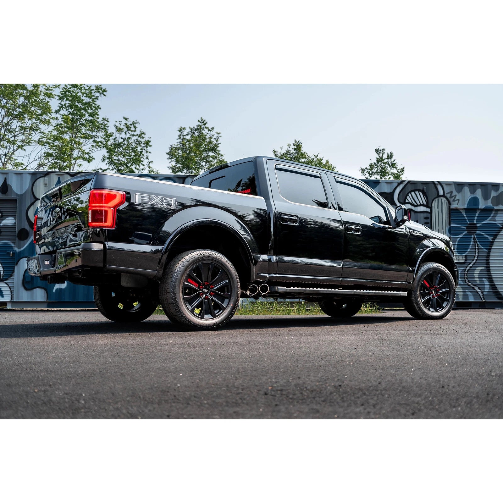 MBRP 3in Black Coated Cat-Back Exhaust | Ford F150 (15-20) (S5262BLK)