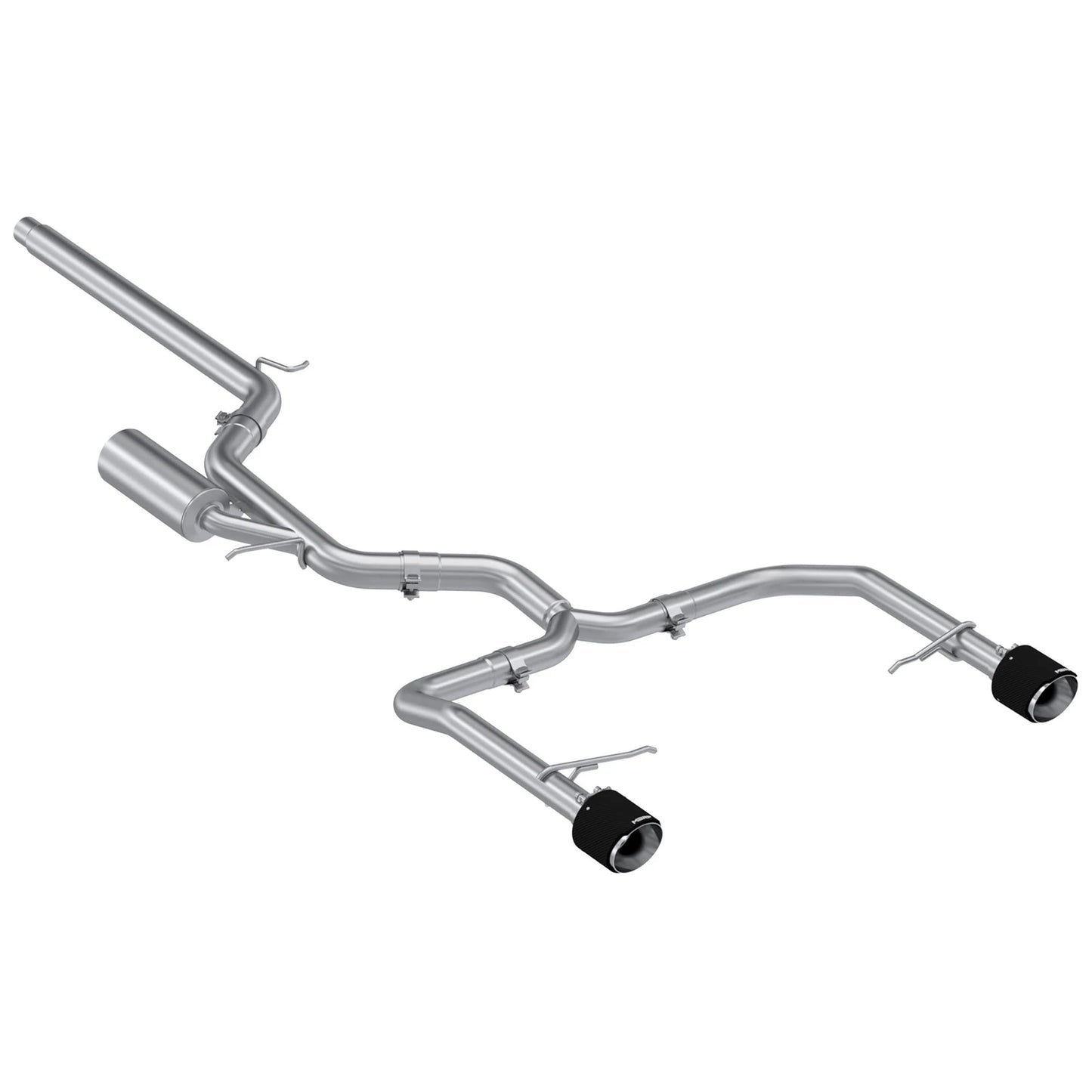 MBRP 3in T304 SS Cat-Back Exhaust | VW Jetta GLI 2.0 TSI (22+) (S46153CF)