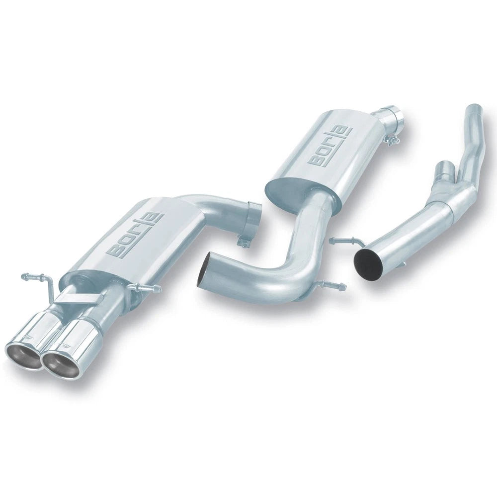 Borla Cat-Back Exhaust System - S-Type | 2000-2002 Audi S4 2.7L (14902)