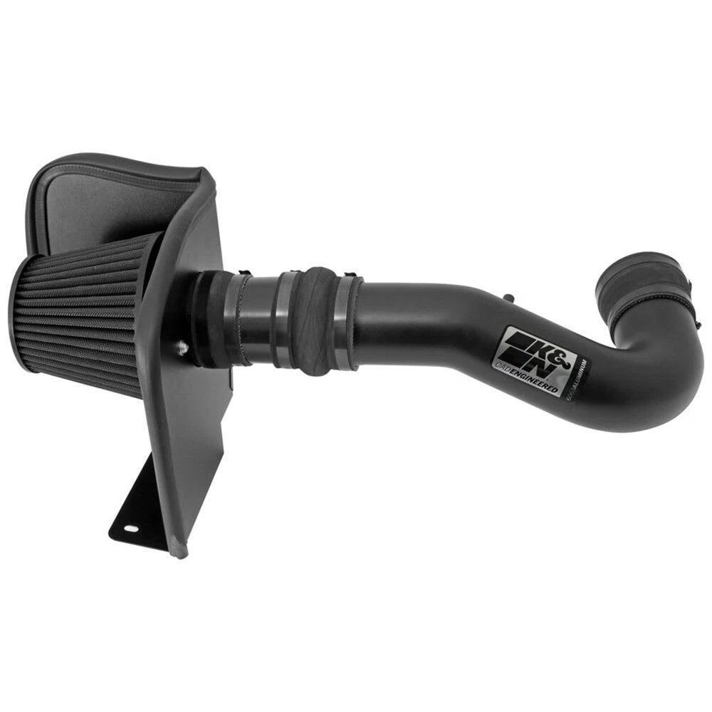 K&N 07-08 Chevy Silverado 1500 / GMC Yukon 4.8L/5.3L V8 Black Perf Intake Kit | Chevrolet Silverado / GMC Yukon (07-08) (71-3058)