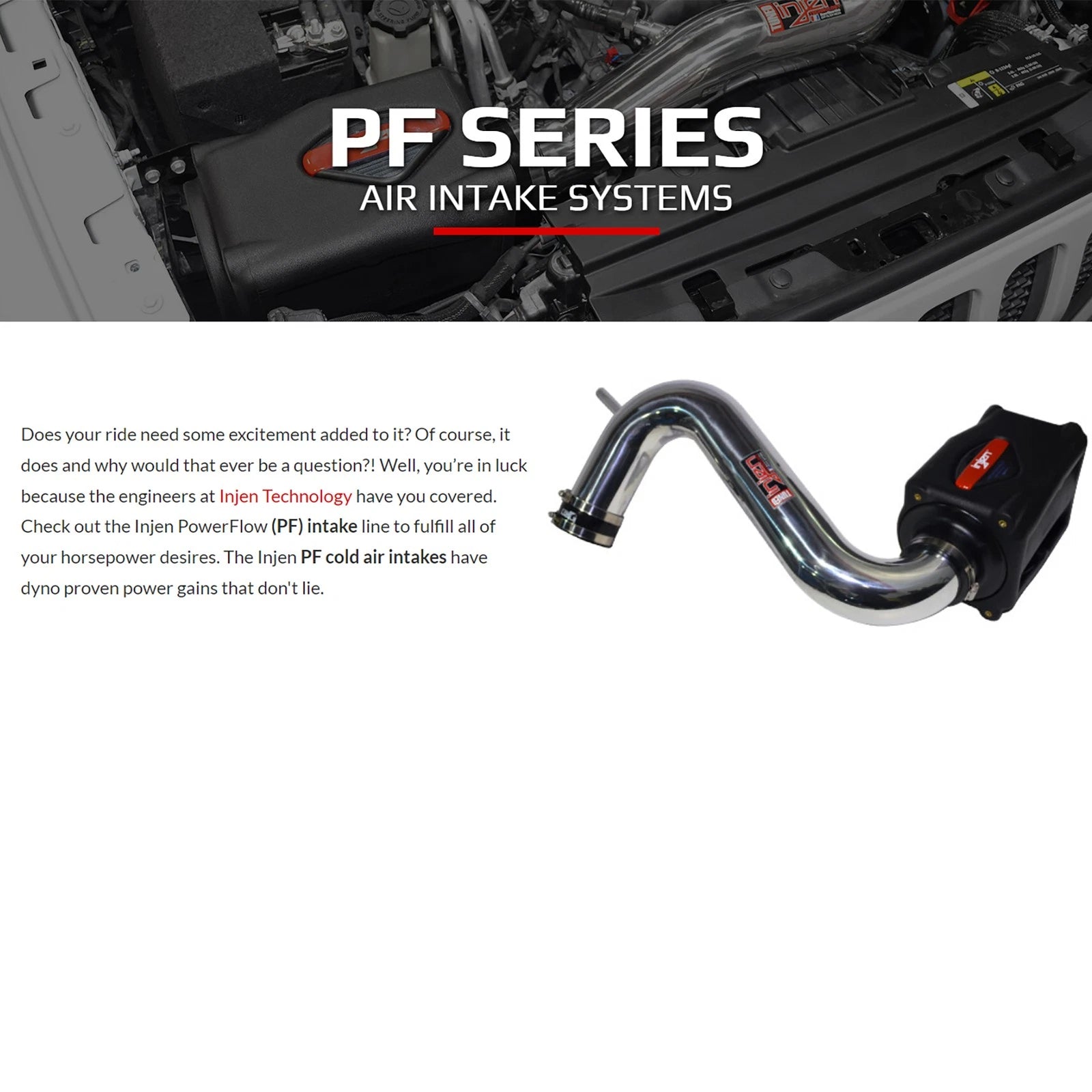 Injen Short Ram Intake w/ MR Tech & Heat Shield | Chevrolet Silverado / GMC Sierra (03-19) (PF7064P)