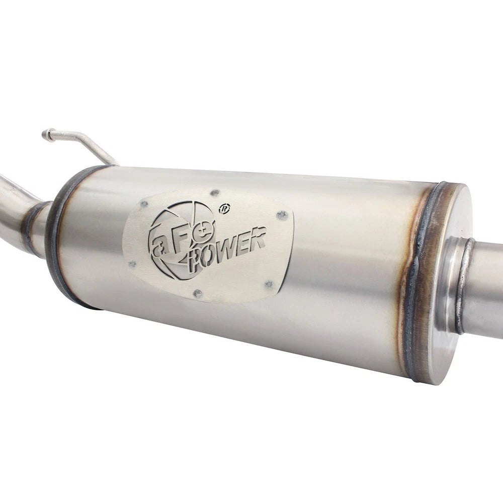 aFe 2.5in 409 SS Cat-Back Exhaust | Jeep Wrangler JK V6-3.6L (07-16) (49-48055)