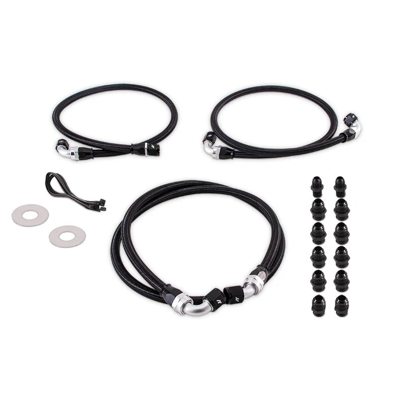 Mishimoto 6.6L Duramax Transmission Cooler Line Kit | Fits 2001-2005 Chevrolet/GMC (MMTCL-DMAX-01)