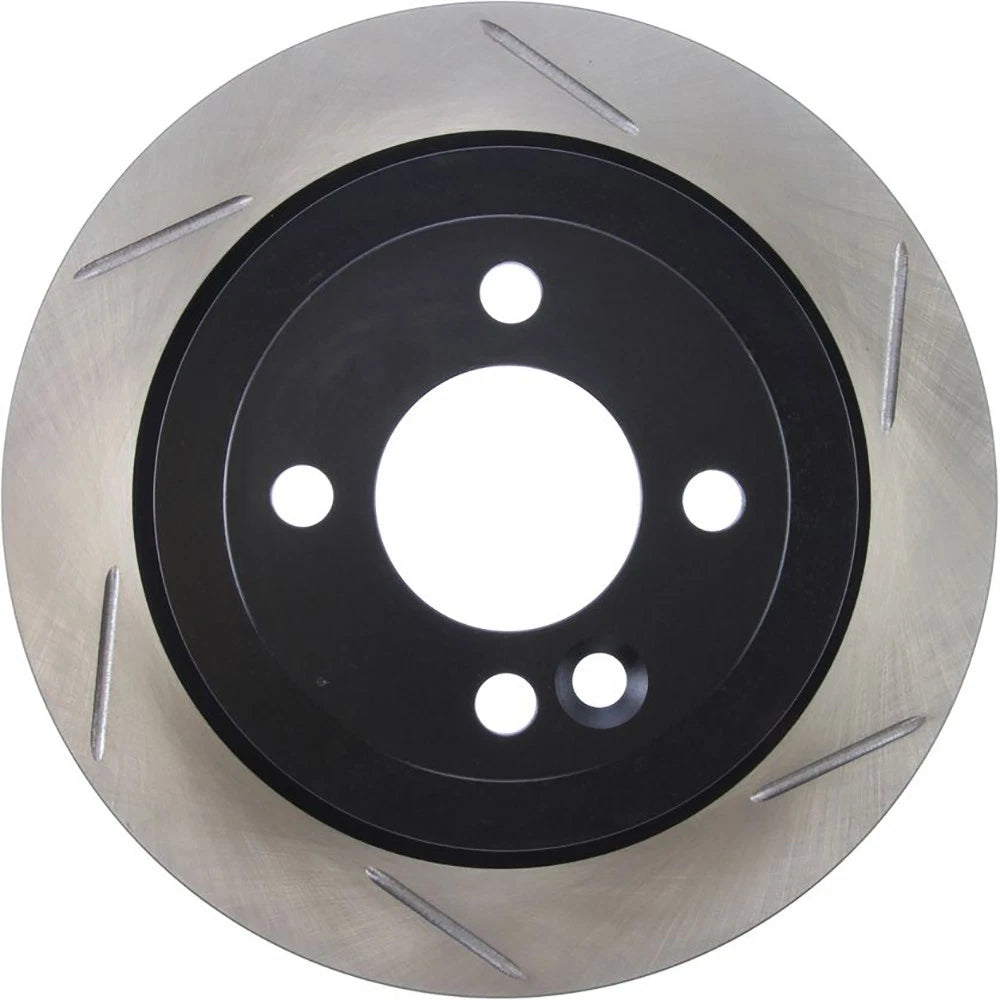 StopTech 126.34066SL Rear Left Slotted Brake Disc Rotor for 2002-06 Mini Cooper