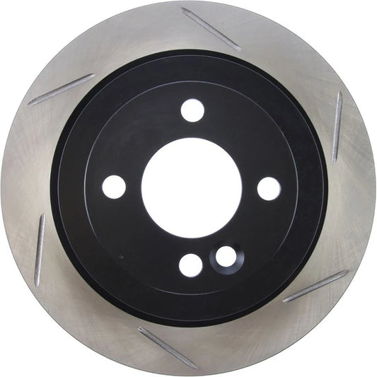StopTech 126.34066SL Rear Left Slotted Brake Disc Rotor for 2002-06 Mini Cooper