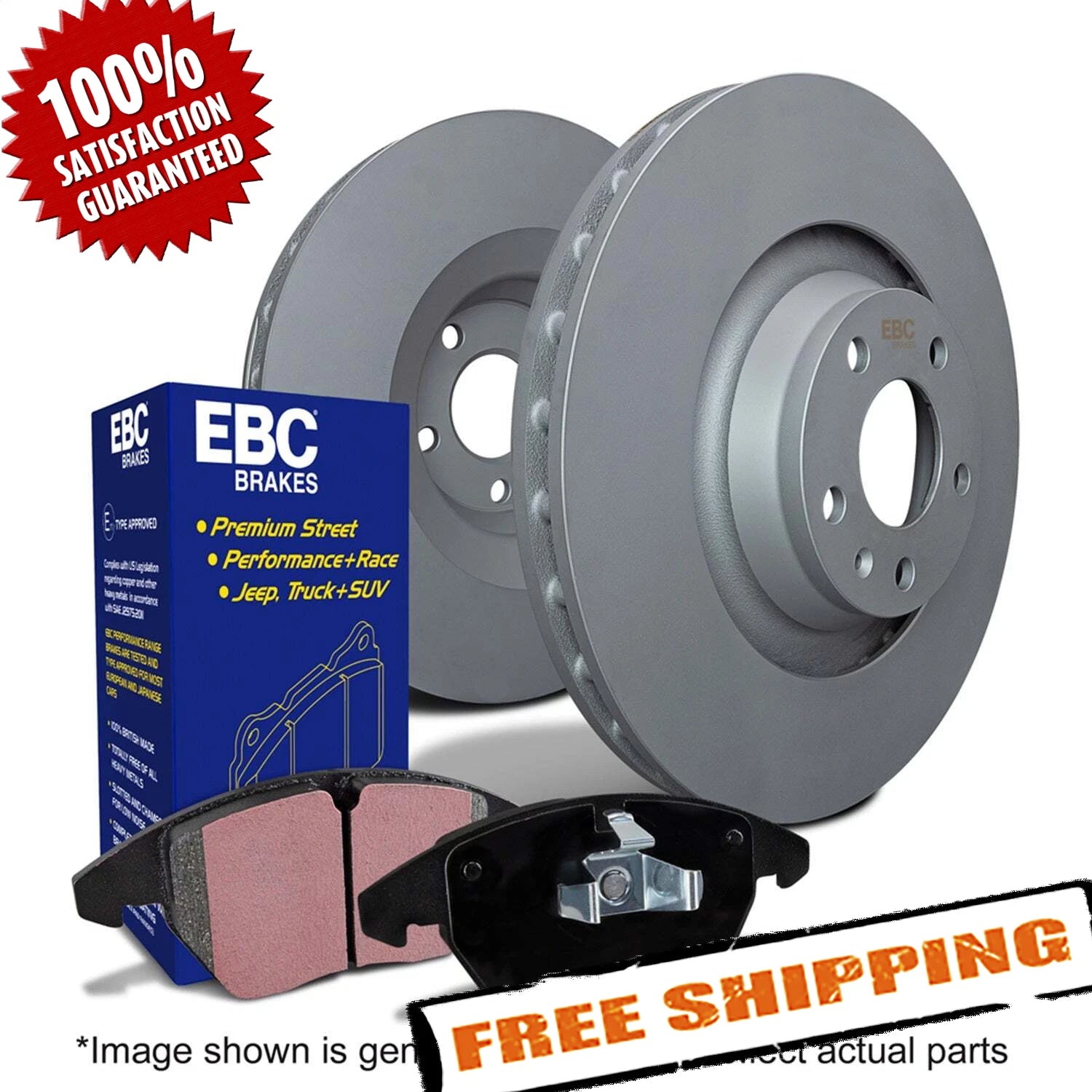 EBC S20 Brake Pad and Rotor Kit