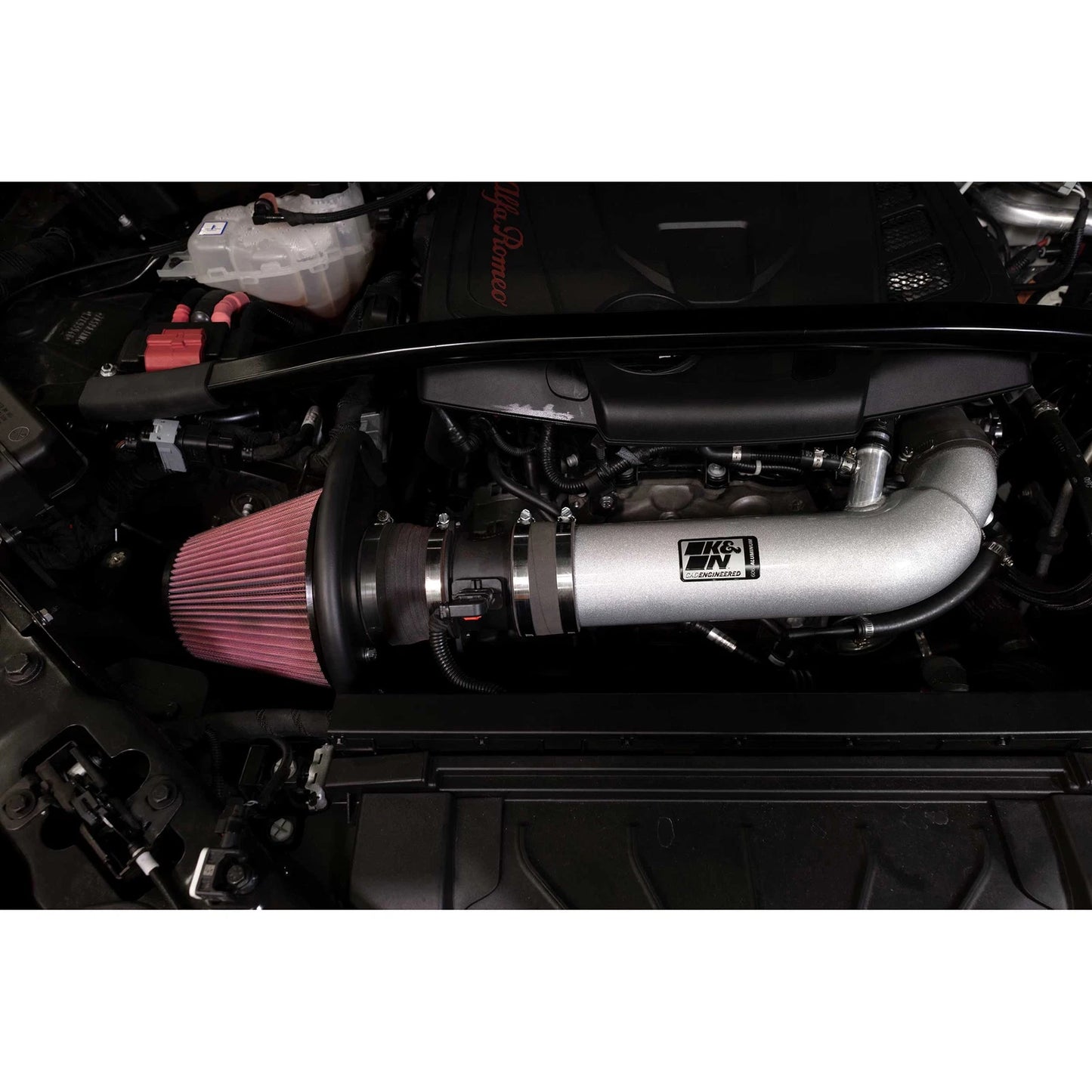 K&N 17-22 Alfa Romeo Giulia / Stelvio Performance Air Intake System | Alfa Romeo Giulia / Stelvio (17-22) (69-9900TS)