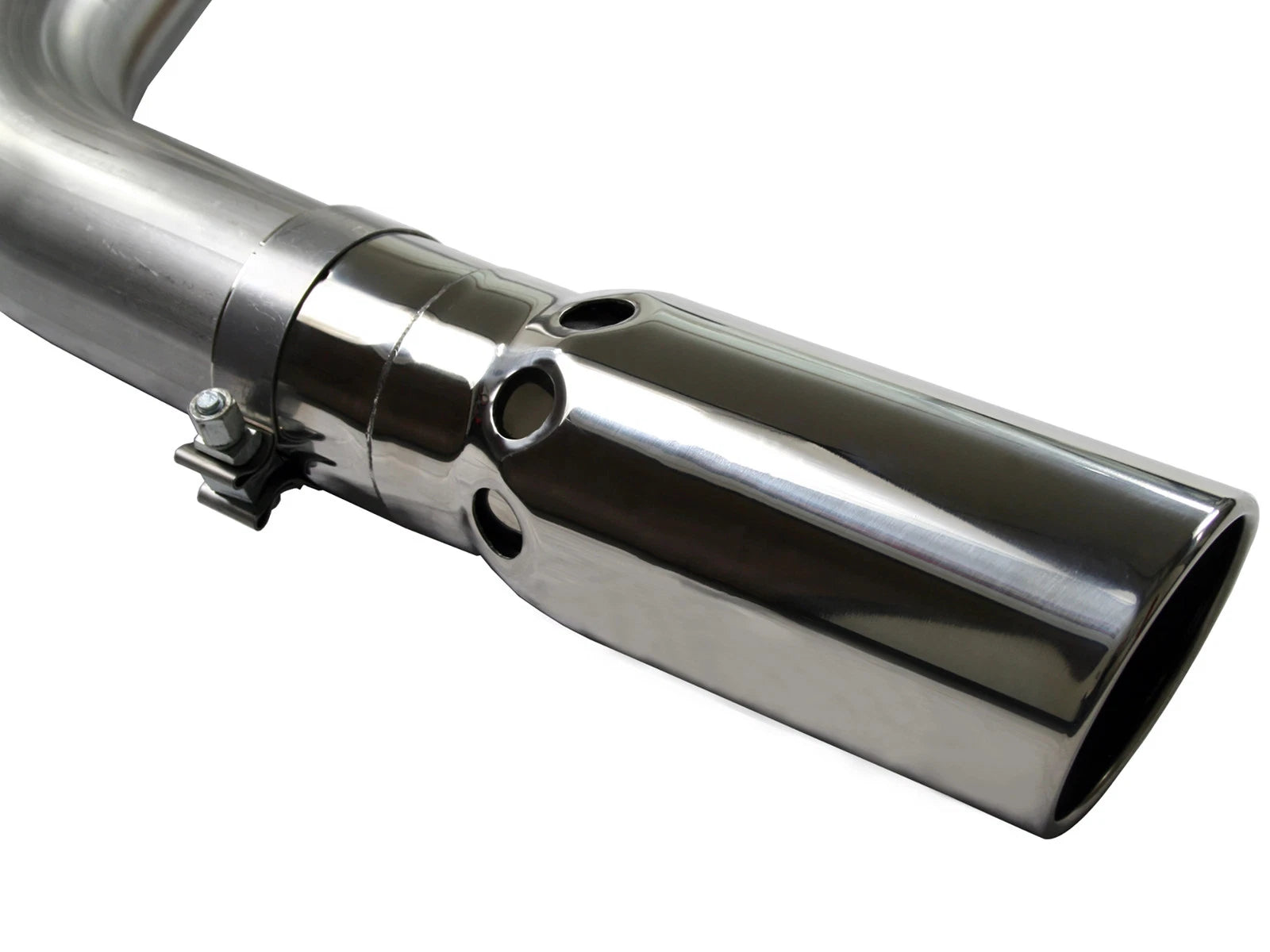 aFe MACHForce XP 4in DPF-Back SS Exhaust | GM Diesel Trucks (07-14) (49-44004)