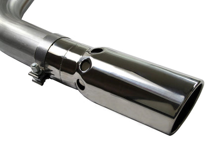 aFe MACHForce XP 4in DPF-Back SS Exhaust | GM Diesel Trucks (07-14) (49-44004)