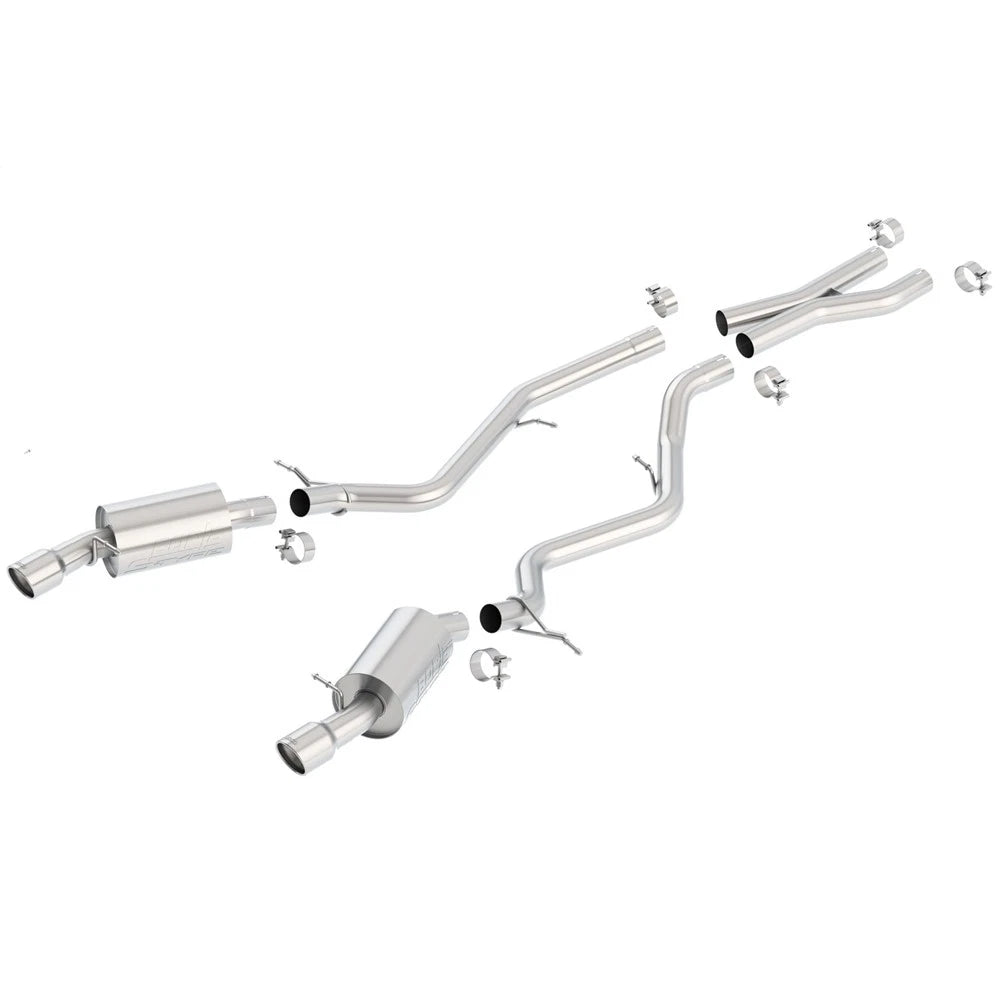 Borla Aggressive Catback Exhaust System | BMW 335i Coupe/Sedan (07-08) (140276)