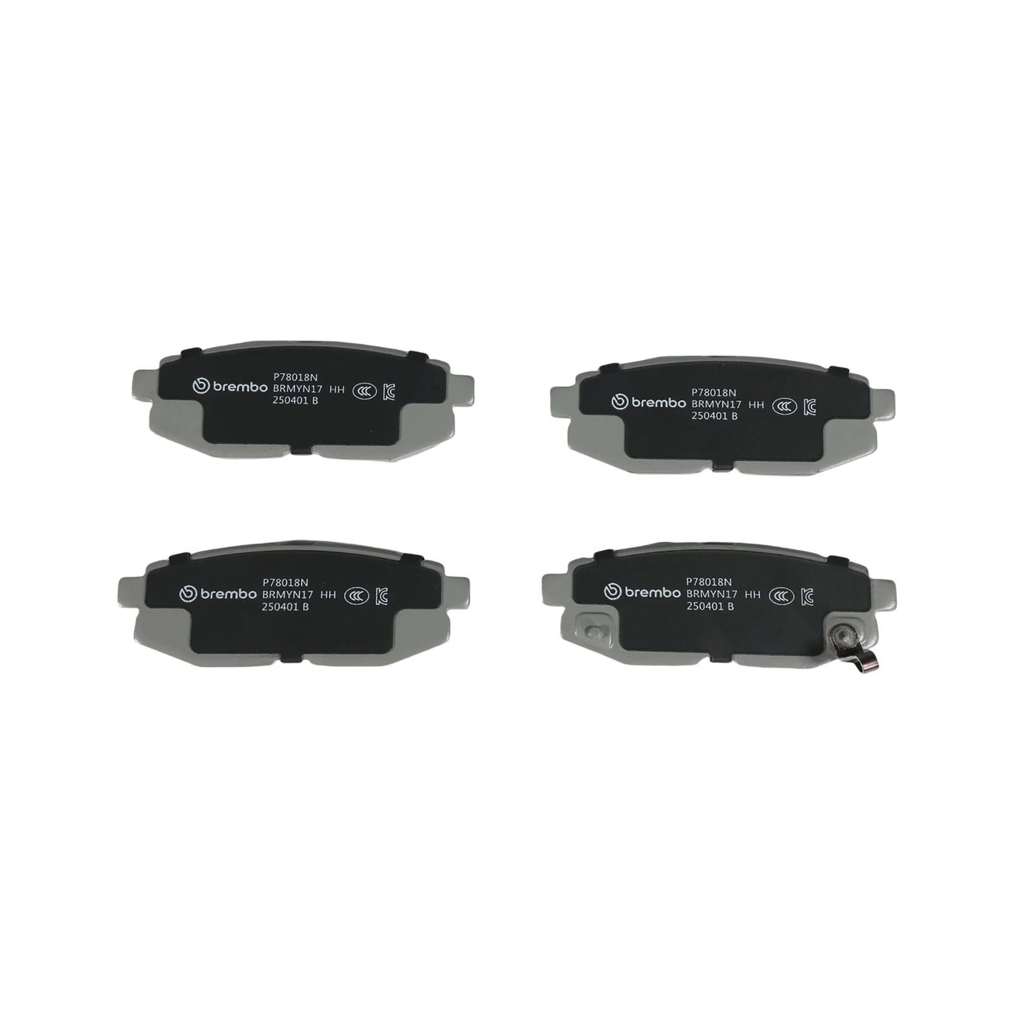 Brembo OEM Eq Rear Brake Pads | Toyota 86/Scion FR-S/Subaru BRZ (13-20) (P78018N)
