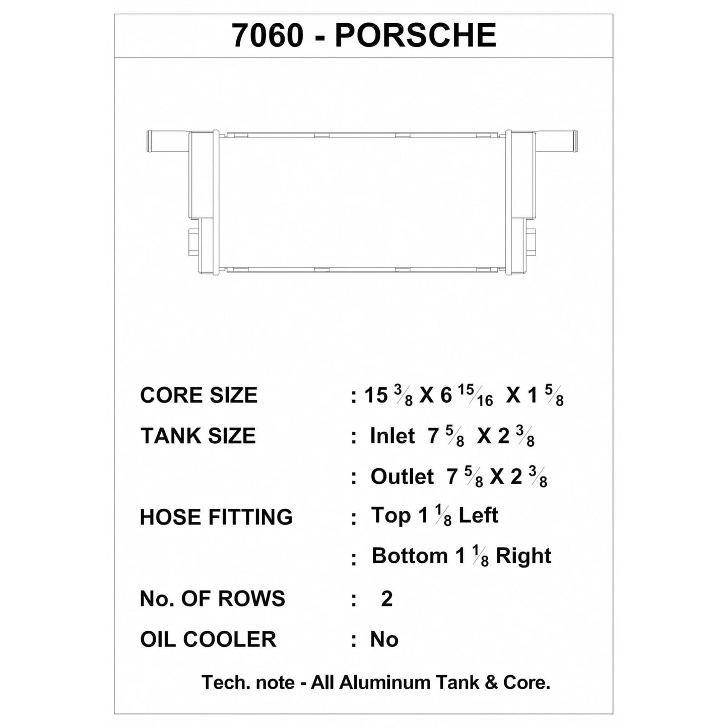 CSF Auxiliary Center Radiator | Porsche Cayman/Boxster/Carrera (991/981)