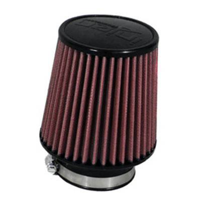 Injen 8-Layer 3in Black Oiled Cotton Gauze Air Filter | Universal (X-1020-BR)