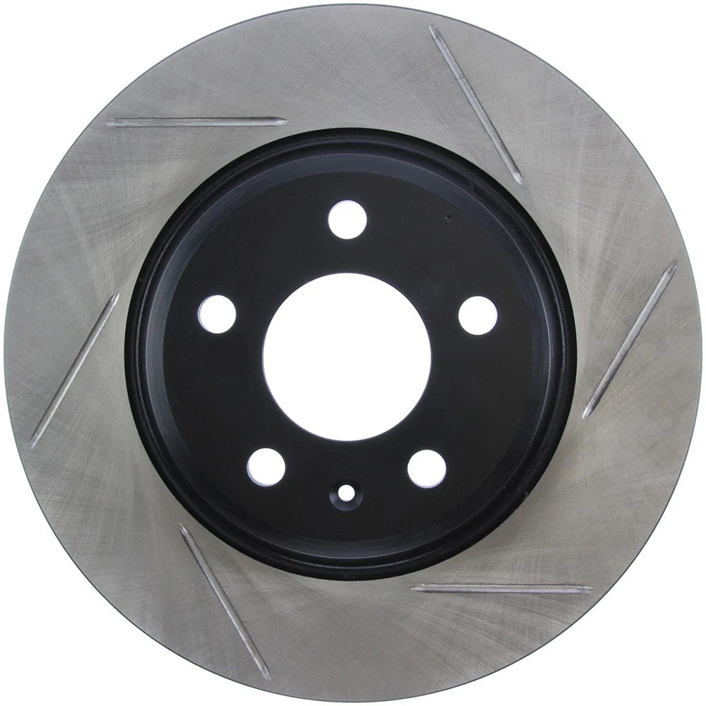 StopTech 126.33127SL Rear Left Slotted Brake Rotor for 09-19 Audi A4 / 09-17 Q5