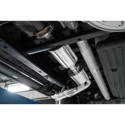 MBRP 3in Cat-Back Pre-Axle Dual Outlet Exhaust w/ 4in OD Tips | Ford F150 (15-20) (S5262AL)