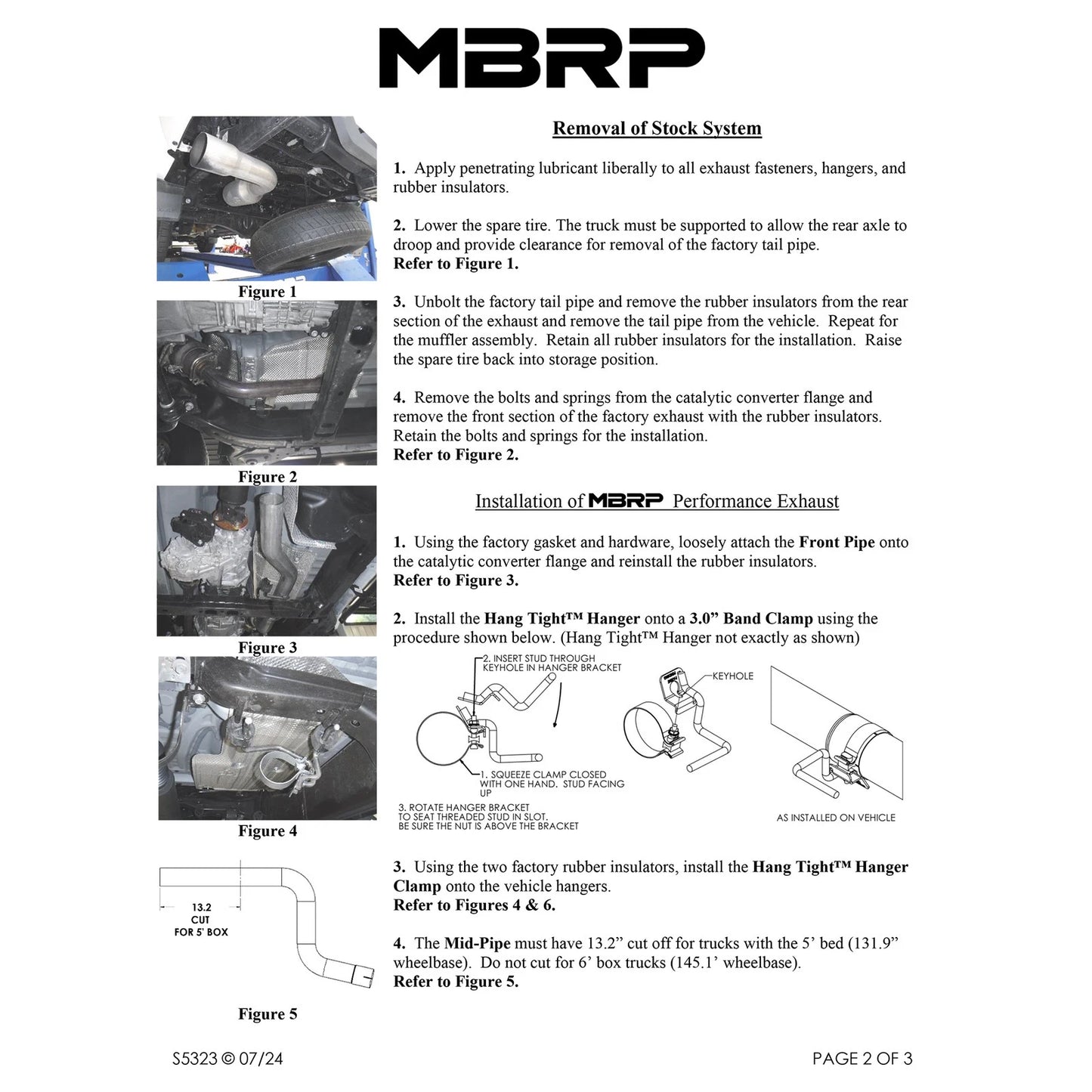 MBRP T304 Stainless Steel 3in Cat-Back Single Side Exit | Toyota Tacoma (24+)