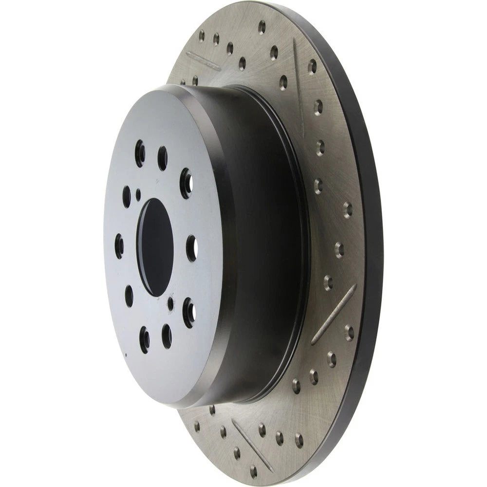 StopTech 127.44090L Rear Left Drilled Brake Rotor for 98-05 GS300 / 01-05 IS300
