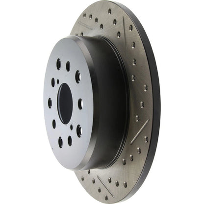 StopTech 127.44090L Rear Left Drilled Brake Rotor for 98-05 GS300 / 01-05 IS300
